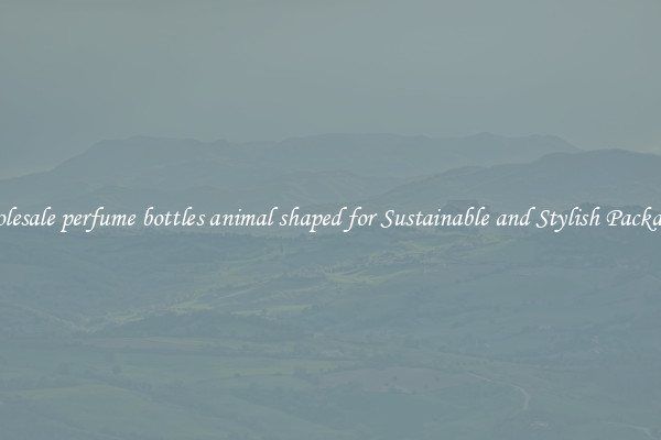 Wholesale perfume bottles animal shaped for Sustainable and Stylish Packaging