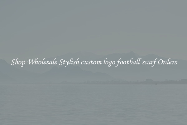 Shop Wholesale Stylish custom logo football scarf Orders